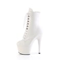 thumbnail image 3 of Pleaser ADORE-1020 7" Heel 2 3/4" Platform Lace-Up Front Women's Ankle Boots, 3 of 5