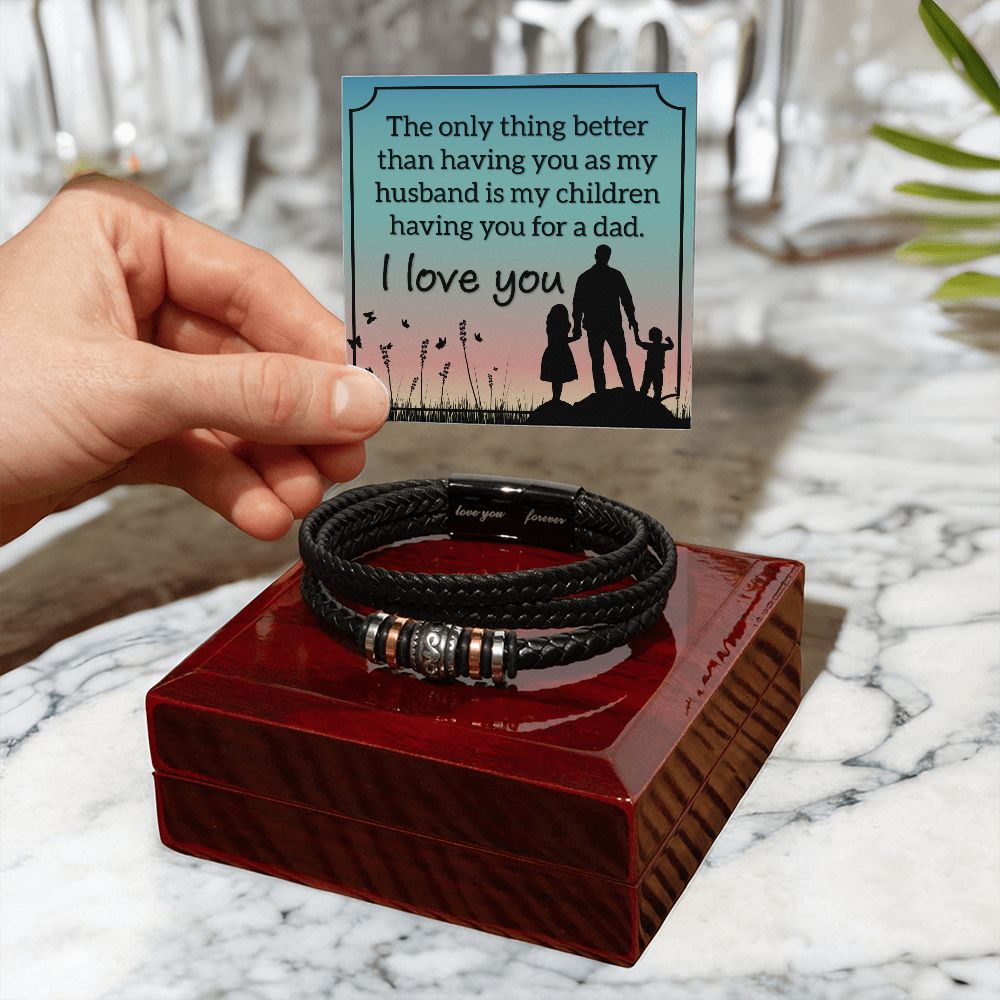 To My Husband My Only Love You Forever Bracelet