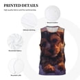 thumbnail image 3 of Pofeuu Puppy Lying On A Cloud Print Basketball Jersey, Shirts for Men Youth Basketball Jersey Crew Neck-X-Large, 3 of 6