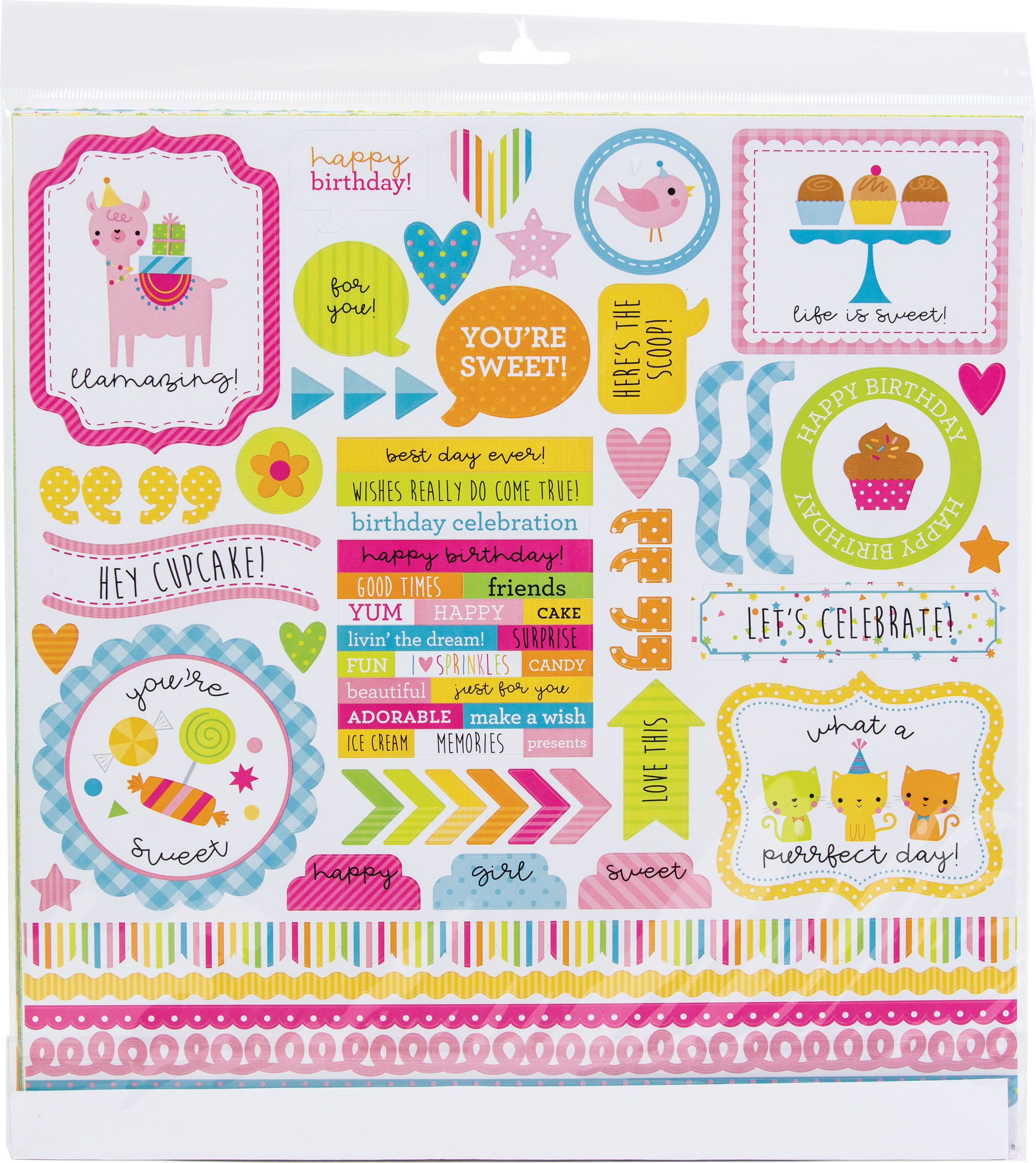 Doodlebug Hey Cupcake Paper Pack 12x12
