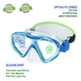 thumbnail image 4 of Gafas de natación RUIGAO Blue Shark para niños de 3 a 5 años con funda, 4 of 8