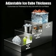 thumbnail image 4 of Coolski Commercial Ice Maker, 200LBS/24H Ice Maker Machine with 35lbs Storage Capacity, 45 Ice Cubes in 12-15 Minutes, 4 of 8