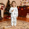 thumbnail image 4 of FAWUUDO Christmas Colorable Pajamas Sets 2 Piece Hand Painted Sleeppwear Holiday Coloring Your Own Clothing, 4 of 8
