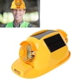 thumbnail image 1 of Solar Fan Hard Hat, Warning Function Hard Hat Widely Used Comfortable To Wear With Light For Construction For Mining, 1 of 5