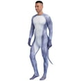 thumbnail image 3 of iiniim Men's Animal Muscle Body Suit Tight Halloween 3D Print Adult One-piece Halloween Party Dress Type D L, 3 of 5