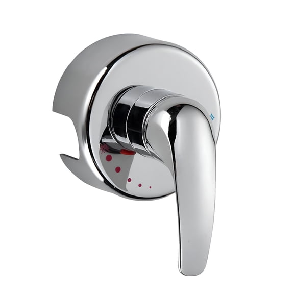 HIBIBUD Shower Mixer Valve Bathroom Shower Handle Temperature Mixing Valve Trim