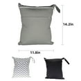 thumbnail image 4 of Wet Dry Bags for Cloth Diapers Travel,Swimsuit,Beach,Pool,Gym,Wet Clothes Bag with 2 Pockets 3 Pack, 4 of 8