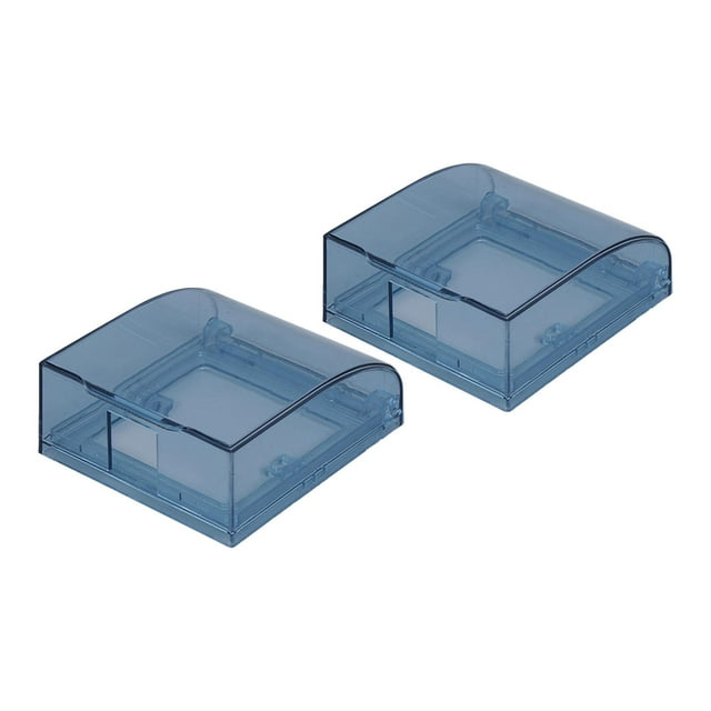 Almencla 2 Pieces Electrical Socket Thick Water Box Wall Switches and Sockets for