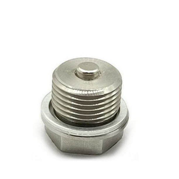 Riwesomey Tornillos universales para cárter de aceite de motor de coche, pernos de drenaje para vehículos, accesorios modificados para Type2 NO2