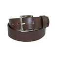 thumbnail image 1 of CTM®  Leather Bridle Belt with Removable Buckle (Men's), 1 of 3