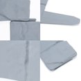 thumbnail image 4 of 10 Pack Stone Look Garden Lawn Edging Gray 245cm Flower Beds Interlocking System Flexible Edging Fence, 4 of 5