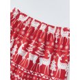 thumbnail image 5 of Family Matching Christmas Pajamas Long Sleeve Crewneck Reindeer Print Holiday Sleepwear Loungewear, 5 of 9