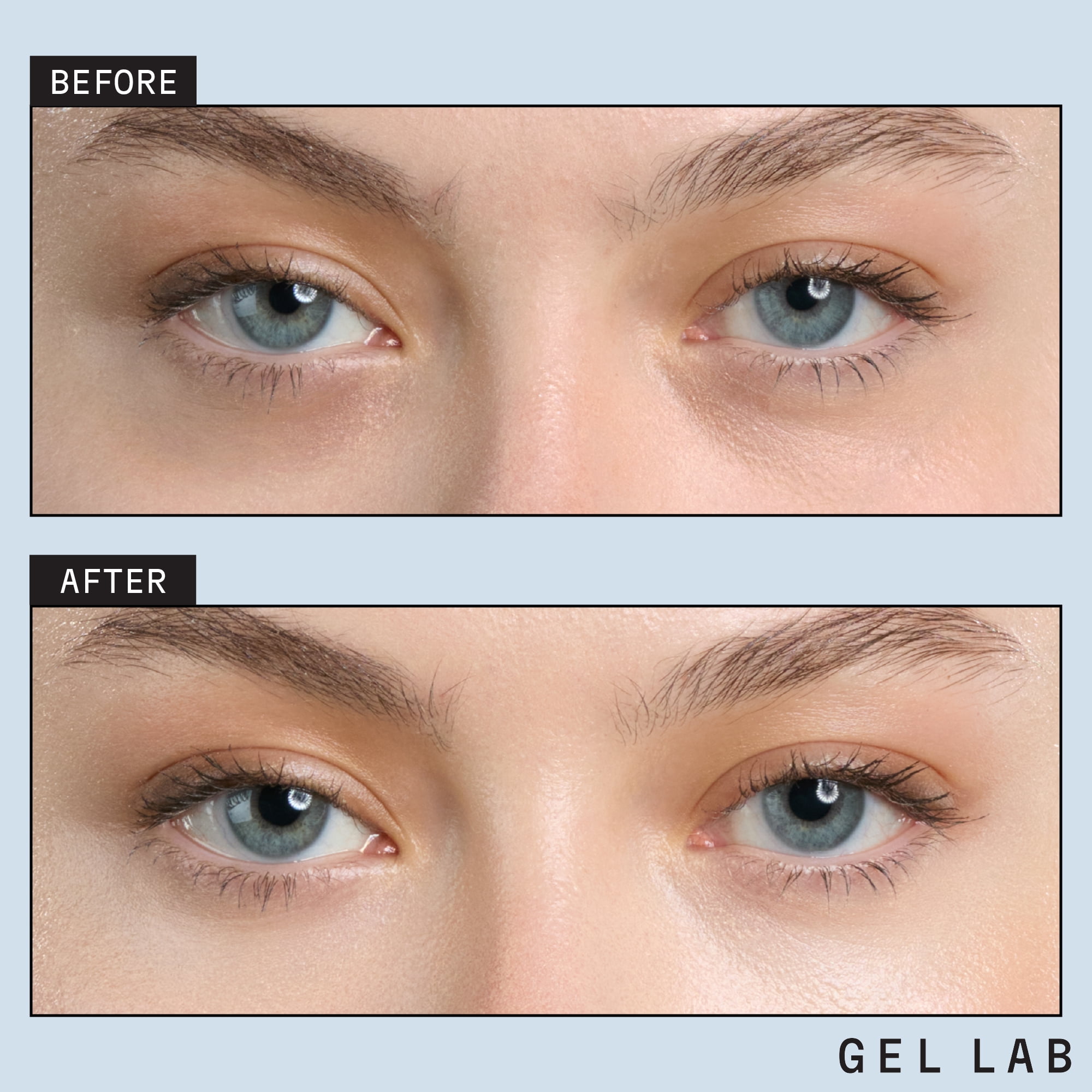 GEL LAB REGLOW Hyaluronic Acid & Caffeine Under Eye Gel Patches – Korean Hydrating Eye Mask for Wrinkles, Dark Circles, and Puffiness – 60 Gel Eye Patches