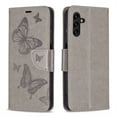 thumbnail image 4 of Wallet Case for Samsung Galaxy A13 5G, Butterflies Pattern Luxury PU Leather Card Slots Holder Magnetic Flip Folio Cover with Kickstand Soft Silicone Shockproof Protective Case,Gray, 4 of 6