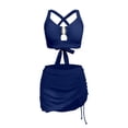 thumbnail image 5 of DGMIOCS Pièces Ensemble Bikini Deux Bleu TG, 5 of 5