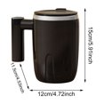 thumbnail image 2 of Self Stirring Coffee Mug Stirring Coffee Mug Rechargeable Leak Proof Coffee Travel Mug With Lid High Speed Auto Rotatable Mixing Cup Tumbler Kitchen Set Large Drinking Cup Set Stirrup Cup Set Very, 2 of 8