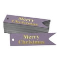 thumbnail image 1 of Inkdotpot Pack Of 50 Real Gold Foil Paper Tags Merry Christmas Favor Hang Tags, 1 of 6