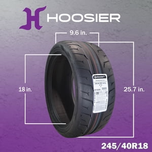 Hoosier Conti by Hoosier Racing Tire 245/40R18 97W XL CONTACT FORCE – Ultra-High Track Performance Tire with Hoosier Keychain Sansujyuku sansujyuku.com