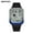 Gradient black blue, variant on Modern Digital Watch – PU Leather, Square Design, Alarm, Calendar, Night Visibility