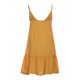 thumbnail image 5 of Falda de vestido sin mangas con espalda descubierta y tirantes sueltos de Color sólido con cuello en V Sexy para mujer a la moda Pompotops qwe13130, 5 of 9