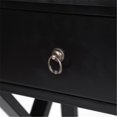 thumbnail image 6 of Tcbosik Nightstand with Storage, 2-Tier Side Table with Storage Drawer and Open Shelf, Modern End Table for Bedroom, Living Room, Black, 6 of 8