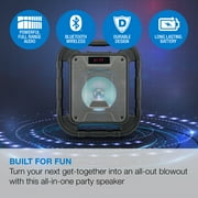 iLive Portable Bluetooth Speaker Black ISBW519B with FM Radio