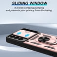 thumbnail image 6 of Samsung Galaxy S21 Case,Compatible with Samsung Galaxy S21 Case with HD Screen Protector with Slide Camera Cover, 360° Rotation Ring Kickstand [Military Grade] Case for Samsung S21,Rose Gold, 6 of 15