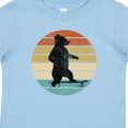 thumbnail image 4 of Inktastic Skateboard Bear Retro Sunset Boys or Girls Baby T-Shirt, 4 of 5