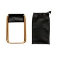 thumbnail image 4 of FELTECHELECTR 1Pcs Golden Metal Stool Foldable for Outdoor Activities and Travel, 4 of 6