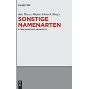 Sonstige Namenarten (Hardcover)