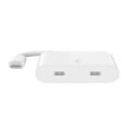 thumbnail image 2 of Adaptador Belkin 2 USB C a USB C 100 W blanco, 2 of 6
