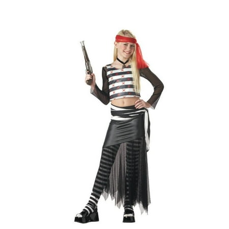 Pirate High Sea Hottie Child Costume Size: Medium