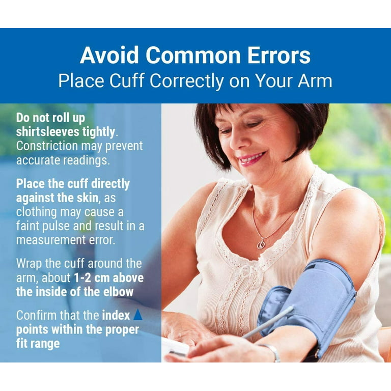 Extra Large Blood Pressure Cuff : Xl Large Cuff Compatible with Omron,  9-20.5 Universal Cuff for Big Arm, Widely Applicable to Automatic Upper  Arm