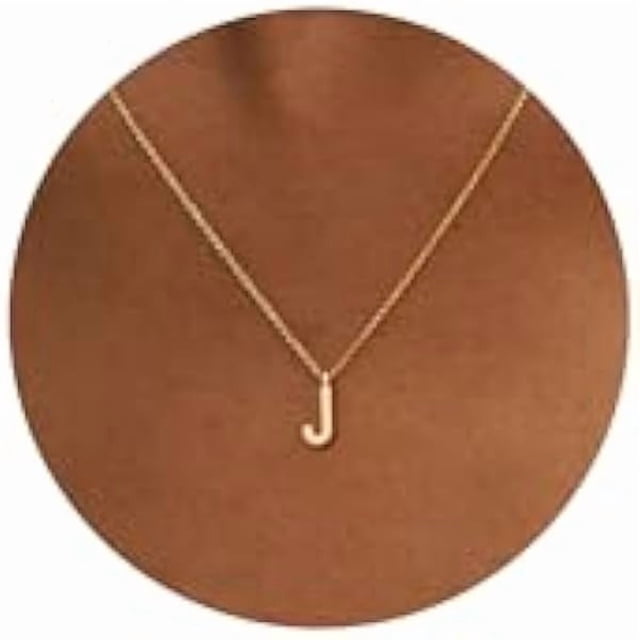 Chenchen Initial Necklaces for Women - 14k Gold Plated Dainty Letter Necklace Alphabet A-Z Necklace Personalized Monogram Name Necklaces for Women Jewelry Gifts for Her