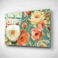 thumbnail image 2 of Epic Art 'Florabundance I Autumn Teal' by Lisa Audit, Acrylic Glass Wall Art, 16"x12", 2 of 3
