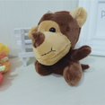 thumbnail image 5 of LLavero de oso de felpa suave para niños y niñas, accesorios de muñeco de peluche Kawaii, león, elefante, jirafa, decoración de bolsa colgante, 12cm, 5 of 5