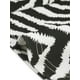 thumbnail image 5 of Pantalones de mujer Inspire Chic de cintura alta con estampado de vaca, casuales, de campana, ajustados, largos, XS, negro-cebra, 5 of 6