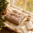 thumbnail image 7 of Farmhouse Floral Print Chair Cushions,Christmas Tufted Chair Cushion, Soft Comfortable Chair Pads Seat Cushions for Indoor Dining Room and Kitchen Chairs, 7 of 7