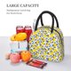 thumbnail image 5 of Disketp Tropical Lemon Bolsa Térmica para Almuerzo, Lonchera con Abertura Amplia y Gran Capacidad, Organizador Reutilizable para Mujeres, Hombres y Adultos, 5 of 6