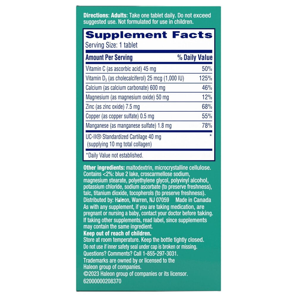 Voltaren Joint Health & Bone Strength Dietary Supplement, Pack of 2 x 30 CT