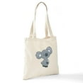 thumbnail image 6 of CafePress - Cute Gray Koala Tote Bag - Unisex Canvas Tote Bag, Beige, 1-Piece, 6 of 6