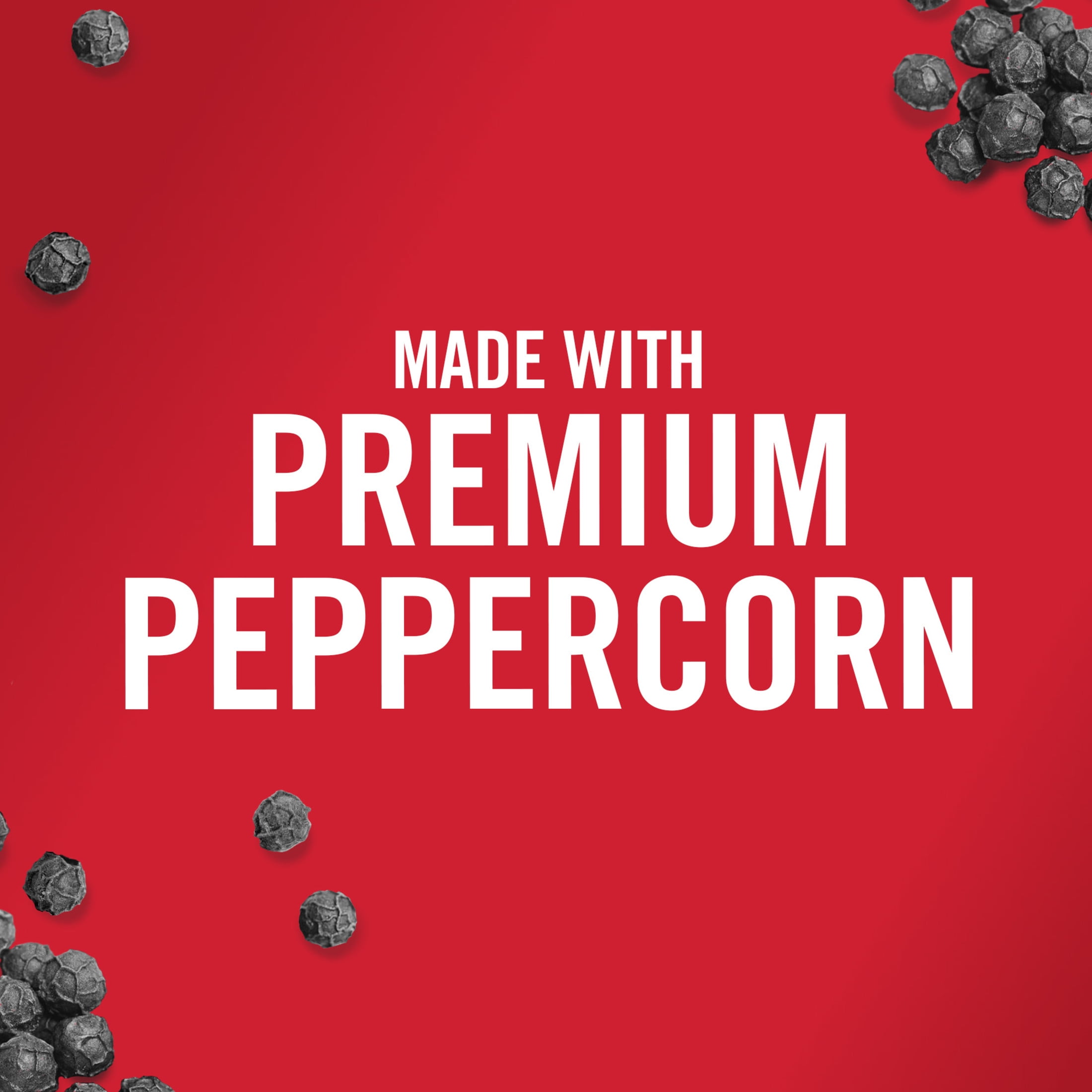 (6 pack) McCormick Pepper Black Coarse Ground, 6.5 oz Bottle