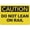 Warning Sign 1, variant on Caution Do Not Enter When Light Is On Retro Vintage Sign 8"x12", Wall Decor Plaque for Home Bar Pub Kitchen Restaurant, Indoor Outdoor Use