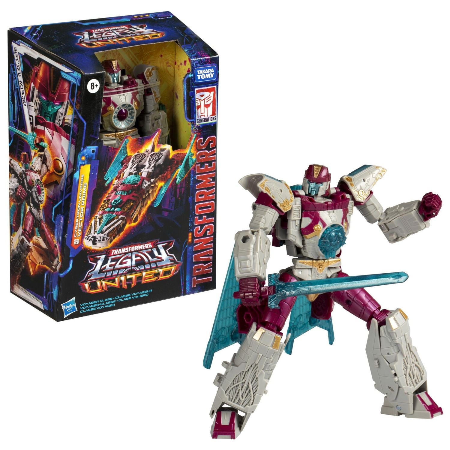 Transformers Generations Legacy United Voyageur Cybertron Universe Vector Prime