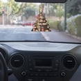 thumbnail image 4 of Christmas Tree Car Ornament - Shatterproof Acrylic Hanging Decor for Wreaths/Fireplace/Gifts (3.5 Inch) - Holiday Collection, 4 of 4