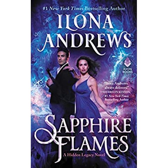 Pre-Owned Hidden Legacy Sapphire Flames: A Hidden Legacy Novel, Book 4, (Hardcover)