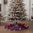 thumbnail image 6 of Bingfone Christmas Tree Skirt Mat Christmas Decoration Interior 48"-Mardi Gra2, 6 of 8