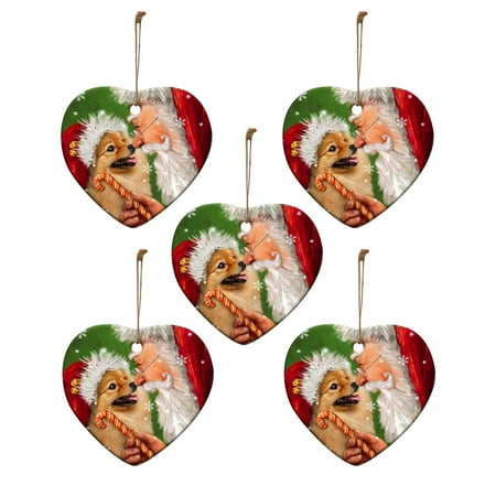 

Xmas Christmas Tree Ornaments Pendant DIY Snowman and Dog Pendant