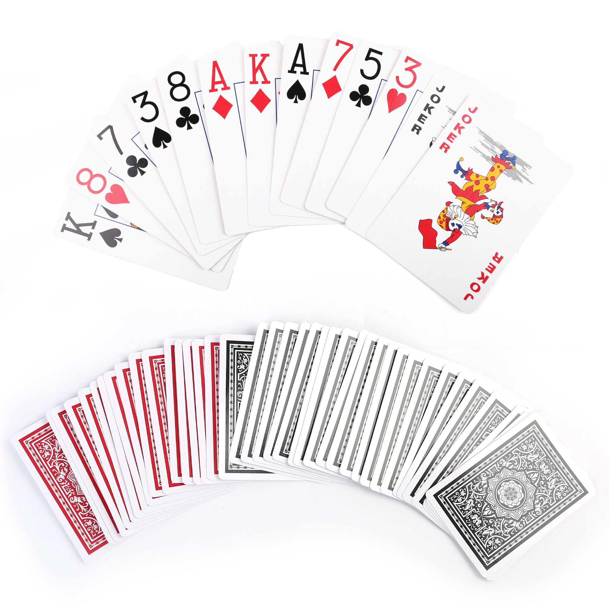 MASSA PLAYING CARDS 6個 Amazon.com: Bicycle Jumbo Index Playing Cards - 6 Decks