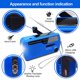 thumbnail image 2 of 2 Portátiles para Exteriores Con Manivela Solar Generación 1200 MAh Carga Emergencia Radio Multibanda AM/FM/SW USB Exterior Linterna LED Alarma SOS (azul) pedido Mínimo 3 Piezas, 2 of 9